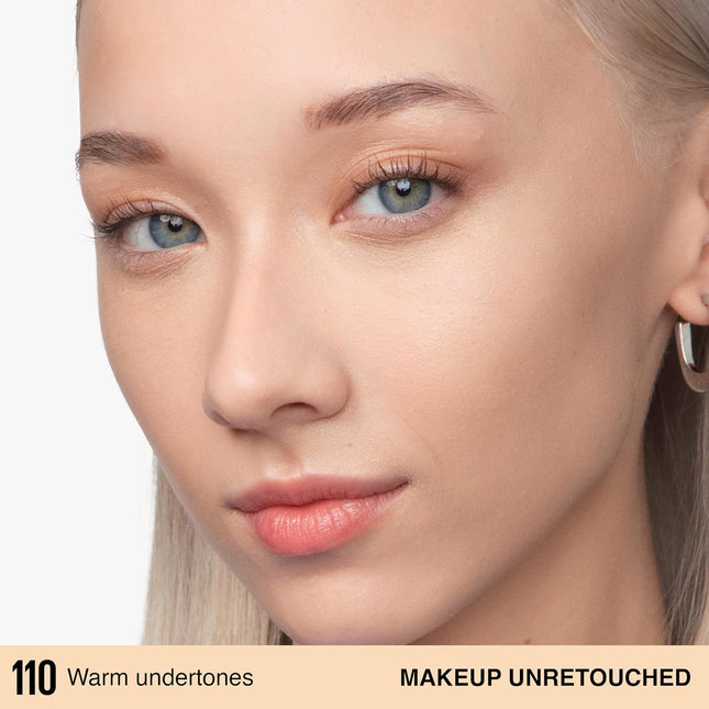 Super Stay Lumi-Matte Foundation 110, Lightweight Buildable Full Coverage, 30HR Wear Makeup