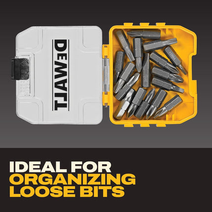 18 pc. Magnetic Drive Guide Set – Yellow, Compact for Easy Use (DWAF2058CS)