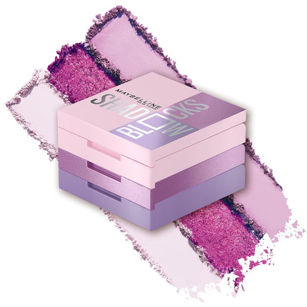 New York Shadow Blocks Eyeshadow Palette, Stacked Trio, Broadway & Prince St, 0.08oz