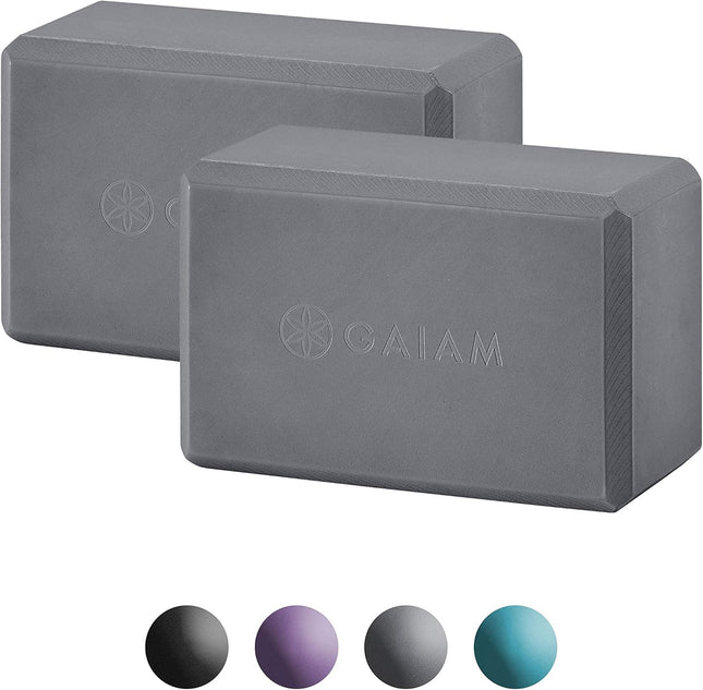 Yoga Pilates Meditation Block, Durable EVA Foam Support with Beveled Design