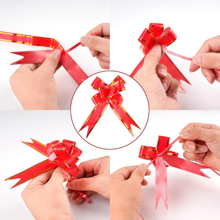 20-Piece Christmas Snowflake Cellophane Bags Set – 10 Pull Bow Bags for Holiday Gifting