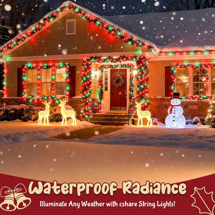 Christmas Garland Lights – 9.8ft 30 LED Battery String Indoor Outdoor