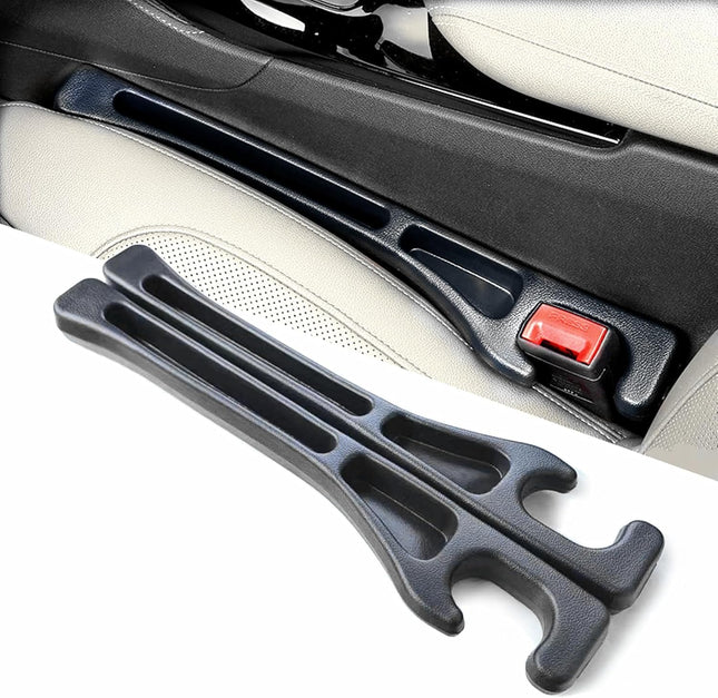2-Pack Car Seat Gap Guard Insert – Prevents Items from Falling with No-Drop Crevice Blocker