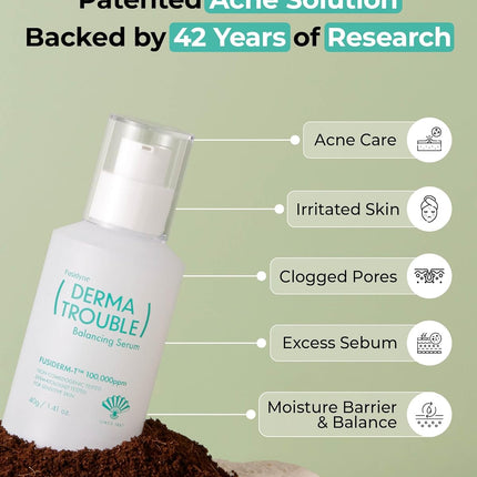 Derma Trouble Balancing Serum – Lightweight Face Serum for Sensitive Skin