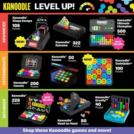 Kanoodle Fan Edition 20th Anniversary Magenta Brain Teaser Puzzle Game