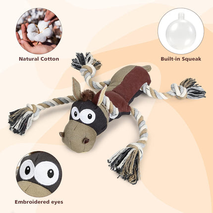Tough Squeaky Dog Toys for Aggressive Chewers – Durable Chew Toys for Large Dogs