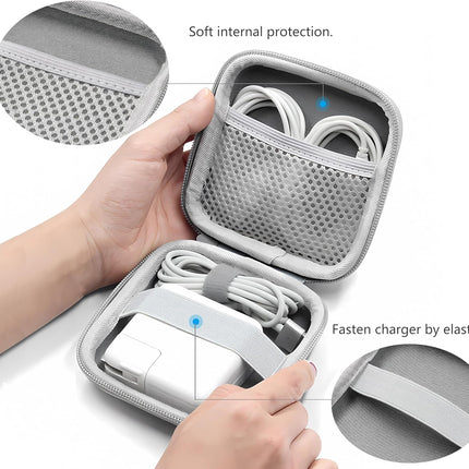 Small Travel Storage Case – Charger & Cable Organizer for Laptop Accessories