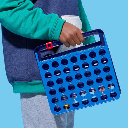 Hasbro Connect 4 Game 2025 Edition with Storage Case and Score Tracker