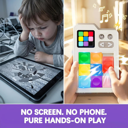 Super Slide Puzzle Game with 1000+ Challenges Electronic Brain Teaser