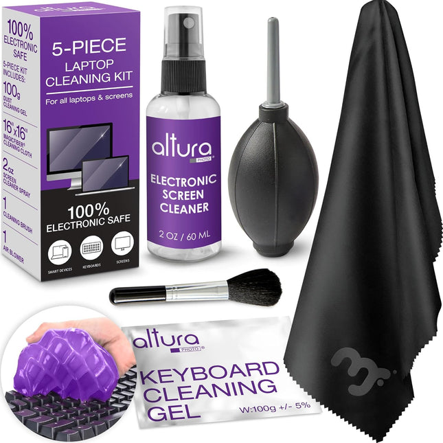 Keyboard and Laptop Cleaning Kit for PC MacBook Phone Camera Electronics