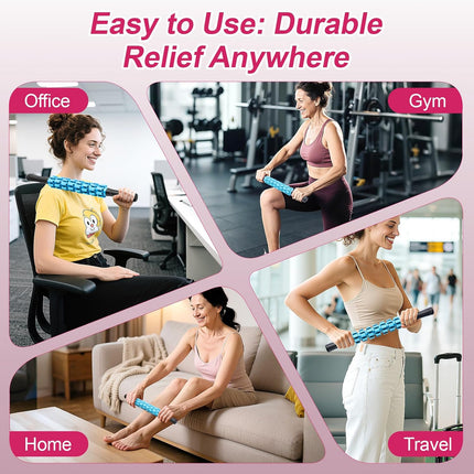 Muscle Roller Stick for Deep Tissue Massage, Legs & Muscle Recovery