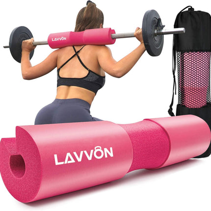 Squat Pad Foam Barbell Pad for Squats Lunges Hip Thrusts & Weight Training