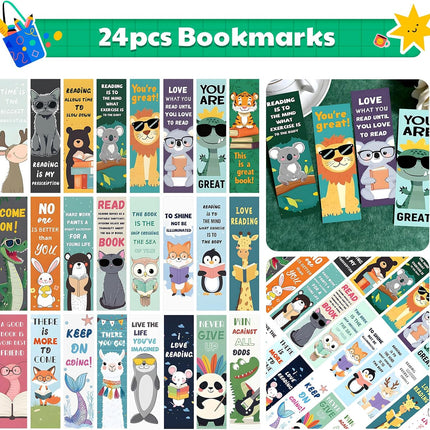 24Pack Stationery Party Favors for Kids – Birthday Goodie Bags, Classroom Gifts