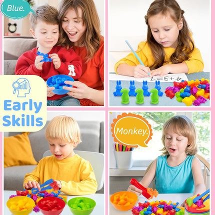 Counting Animals Montessori Toy – Educational Sensory Learning for Ages 3–5