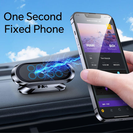 2 Pack Magnetic Car Phone Holder, Strong Magnet Dashboard Mount for Phones