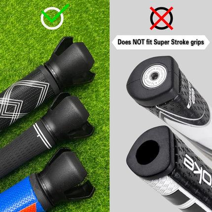 Golf Ball Retriever Grabber 3 Prong Putter Grip Pick Up Back Saver Claw