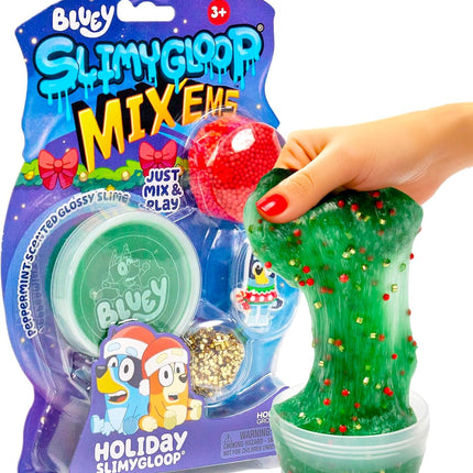 Holiday Slime Mix’EMS Kit | Bingsu Beads, Mini Foam Balls & Collectible Charm
