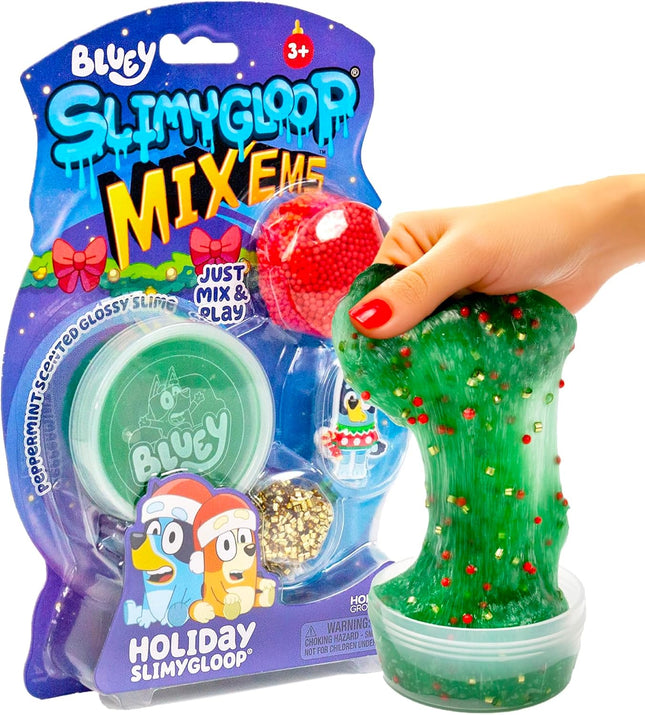 Holiday Slime Mix’EMS Kit | Bingsu Beads, Mini Foam Balls & Collectible Charm