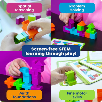 STEM Explorers Brainometry 3D Puzzle Game for Kids Travel & Learning