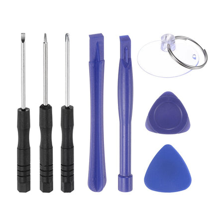 8-Piece Electronics Repair Kit – Mini Screwdrivers & Pry Tools, Multicolor