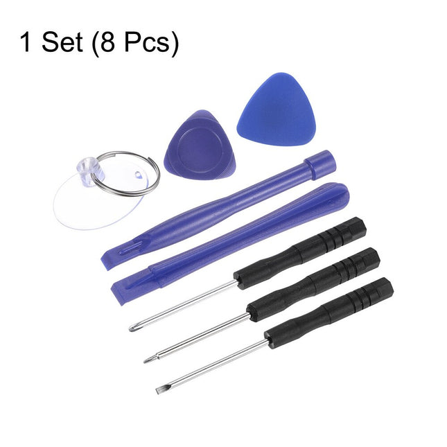 8-Piece Electronics Repair Kit – Mini Screwdrivers & Pry Tools, Multicolor