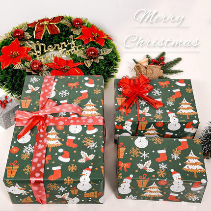 Christmas Wrapping Paper – Folded Gift Wrap for Kids, Boys, Girls, Men & Women