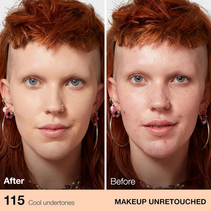 Lightweight Matte Foundation with Pore-Blurring Finish and Buildable Coverage