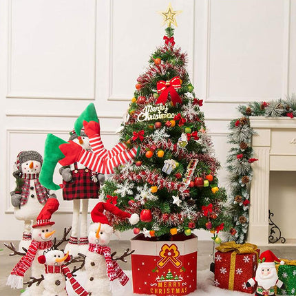 Christmas Elf Tree Topper with Stuffed Legs – Festive Indoor/Outdoor Holiday Decor