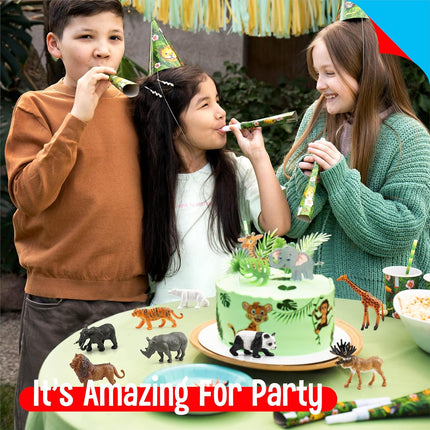 15-Piece Wild Animal Figurines – Mini Safari Toys for Kids & Montessori Play