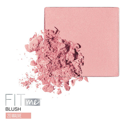 Fit Me Powder Blush Mauve Lightweight Blendable Long Lasting Face Makeup