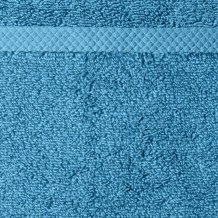 8-Pack Quick-Dry Cotton Hand Towels – Soft, Absorbent, Lake Blue