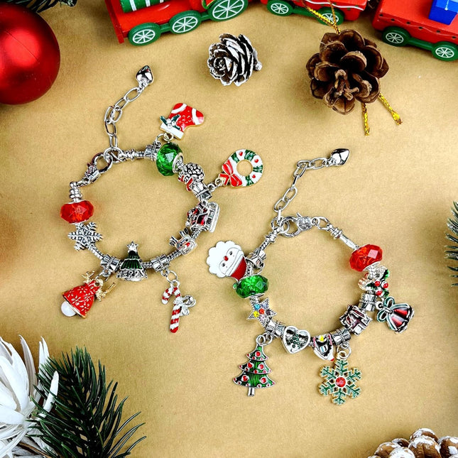 2025 Advent Calendar for Girls – DIY Jewelry Charm Bracelet Kit, 24 Days
