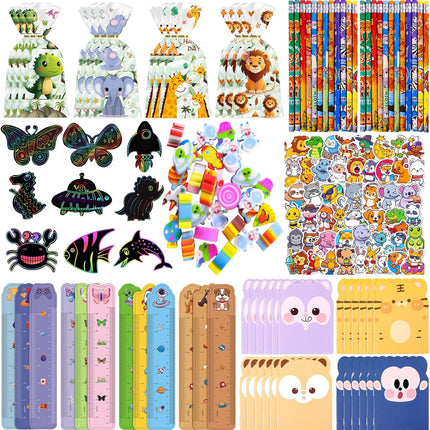 24Pack Stationery Party Favors for Kids – Birthday Goodie Bags, Classroom Gifts
