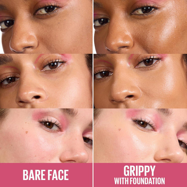 Grippy Serum Primer with 2% Niacinamide, Hydrating Makeup Primer, 24HR Wear, Clear