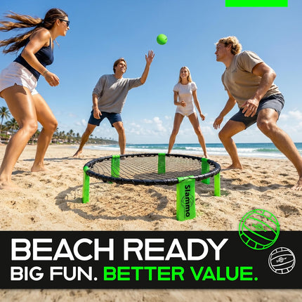 Slammo Game Set Ultimate Outdoor Lawn and Beach Fun Game for Family