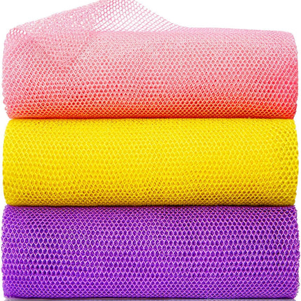 African Exfoliating Net Sponge – Long Bath Wash Rag, Body Scrubber