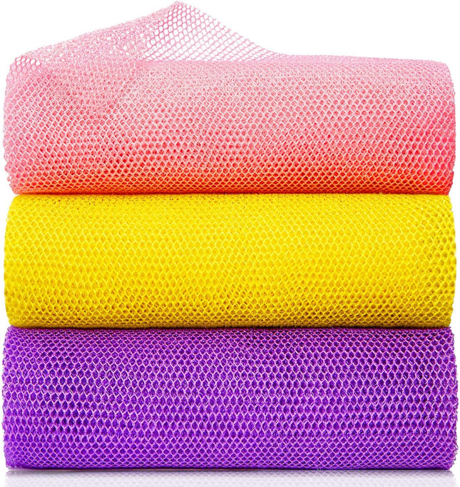 African Exfoliating Net Sponge – Long Bath Wash Rag, Body Scrubber