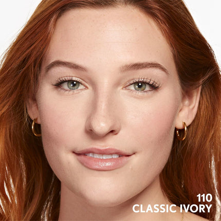 Clean Invisible Foundation 1oz, Classic Ivory, Dewy Glowy Buildable Vegan Makeup