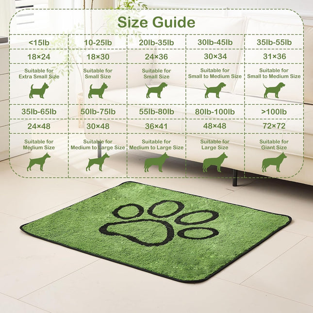 2-Pack Leakproof Dog Pee Pads – Absorbent Washable Pads for Potty Training & Crates