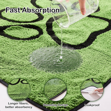 2-Pack Leakproof Dog Pee Pads – Absorbent Washable Pads for Potty Training & Crates