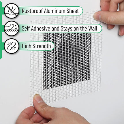 16pcs Drywall Repair Kit – Wall Patch Kit for Holes, Cracks & Damage Repair