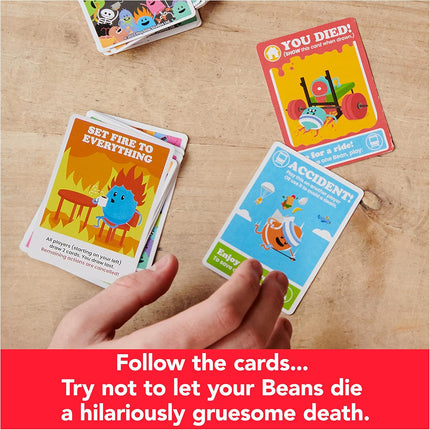 Dumb Ways to Die Card Game Survival Strategy Game for Ages 12+ 2-5 Players