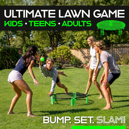 Slammo Game Set Ultimate Outdoor Lawn and Beach Fun Game for Family