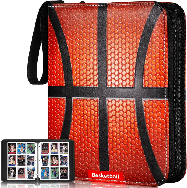 Basketball Card Holder Binder – 990 Pockets, Sleeves & Protectors for Trading Cards Display