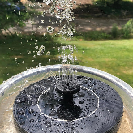 Solar Bird Bath Fountain – Solatec 1.3W Submersible Pump for Outdoor Use