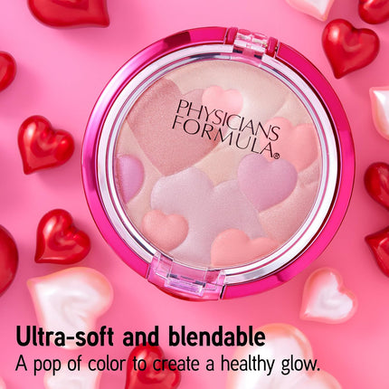 Happy Booster Glow & Mood Boosting Blush, Silky Smooth, Hypoallergenic, Natural Finish