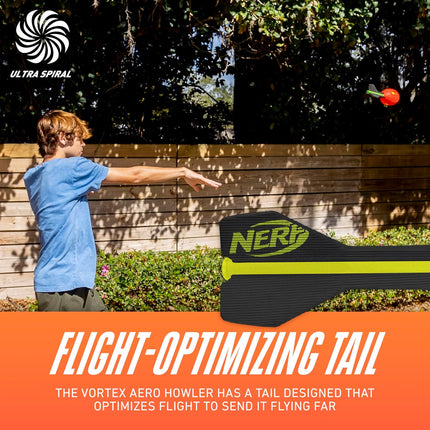 Vortex Aero Howler Foam Ball – Long-Distance Whistling Football for Kids