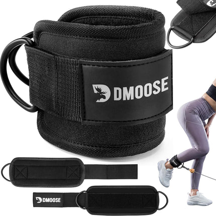 Fitness Ankle Strap for Cable Machine – Padded Cuff for Leg & Glute Workouts