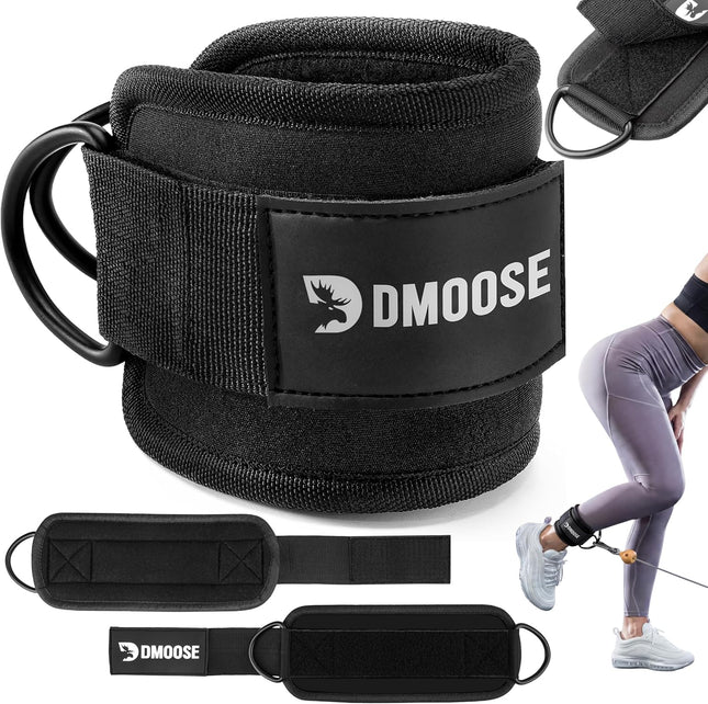 Fitness Ankle Strap for Cable Machine – Padded Cuff for Leg & Glute Workouts