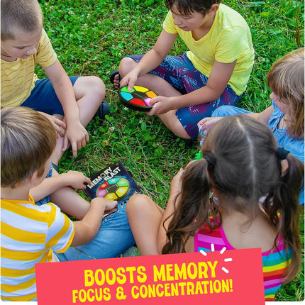 Memory Game for Kids, Travel & Handheld Toy for Boys & Girls Ages 4–12